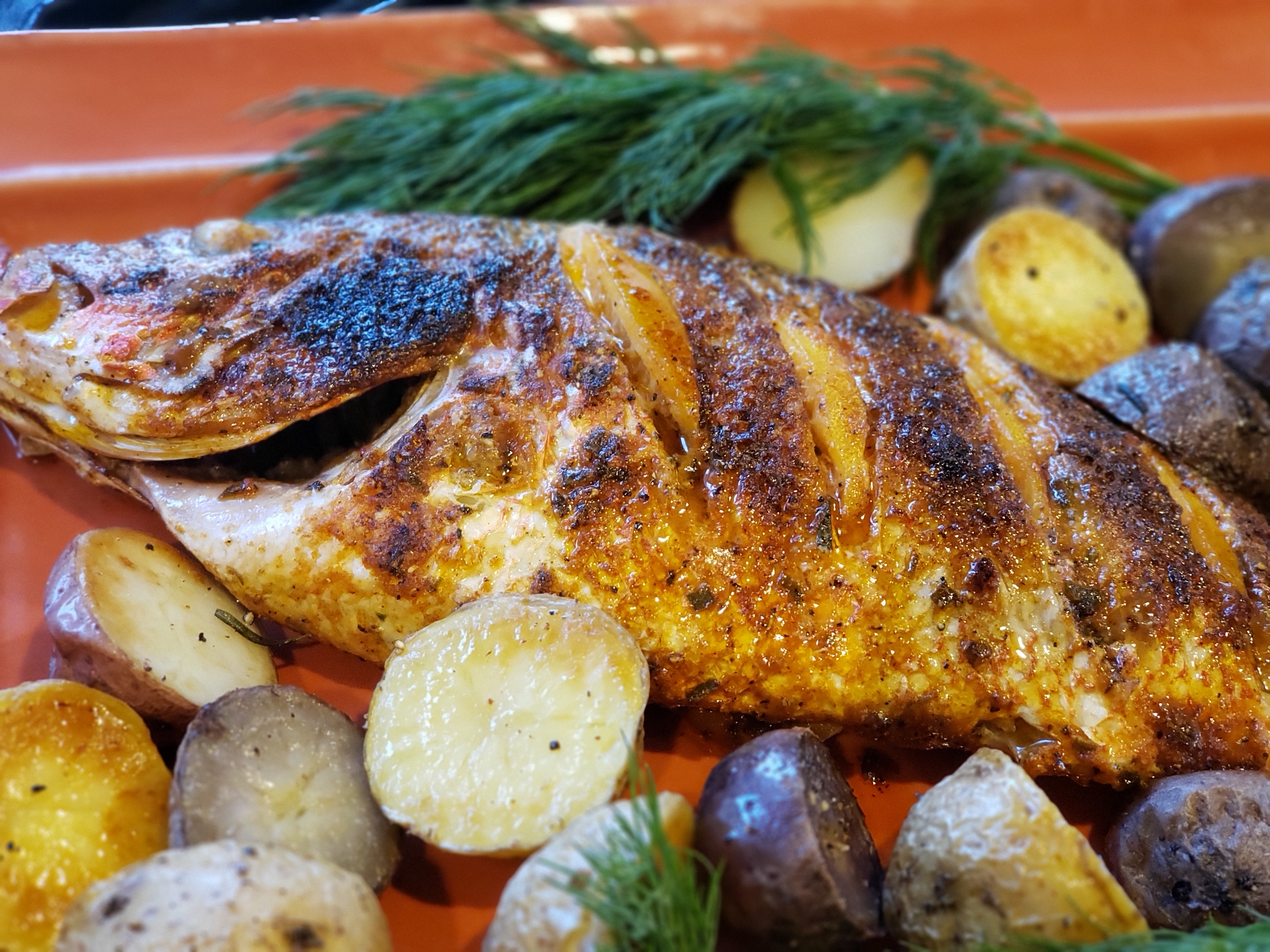 wp 1619884577220 - Broiled Red Snapper with Heirloom Potatoes
